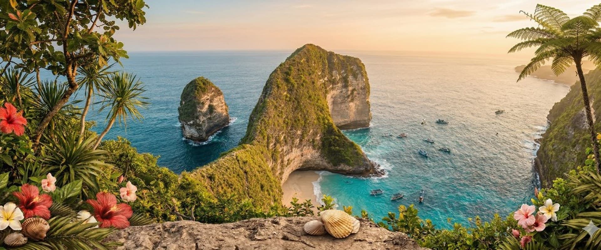 West & East Nusa Penida mix tour — full tour flyer